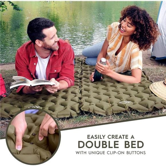 Sleeping Pad for Camping Ultralight Backpacking,SleepingMat for Hiking,Traveling - Picture 3 of 6